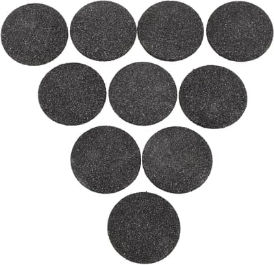 Vervangende Pads - Voetvijl Koppen - Voetverzorging Thuis - Grove Korrel Textuur - 4cm Diameter
