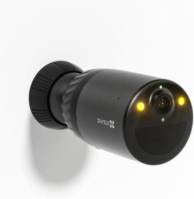 Beveiligingscamera - Draadloze camera - Huis bewaken - Kleuren nachtzicht - 32 GB opslag - Wit