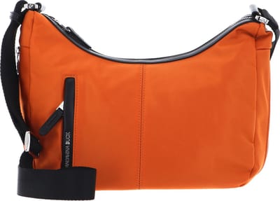 MANDARINA DUCK schoudertas Hunter Hobo Bag Marmalade & Black oranje