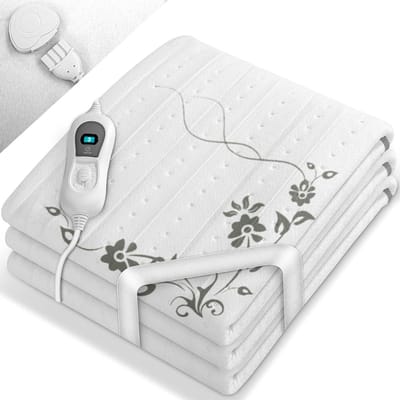 Core® Elektrische onderdeken - Onderdeken - Elektrische onderdeken 1 persoons - Wit - 150cm x 80cm x 1cm
