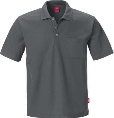 Kansas Poloshirt met korte mouwen 7392 PM donkergrijs