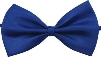 Fako Fashion - Kinder Vlinderstrik - Vlinderdas - Kinderstrik - Strik - Basic - 10cm - Royal Blauw - Koningsblauw