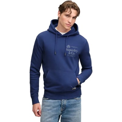Superdry - 1954 Company Relaxed Hoodie - Heren - Hoodies
