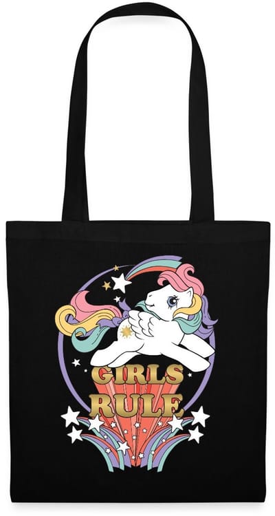 My Little Pony Retro Girls Rule Statement Tas Van Stof Schoudertas