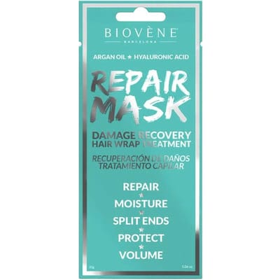 Biovene, Biovene, Arganolie, Haarbehandeling Crème Masker, Beschadigingsherstel, 30 g