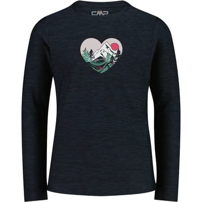Meisjes-T-shirt met lange mouwen CMP