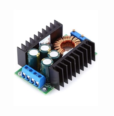 Regelbare Step-Down Converter 7–40V naar 0,8–28V – 12A 300W