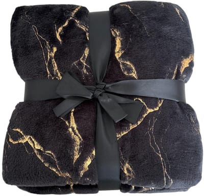 Deken Goud marmeren sprei 130x180cm deken