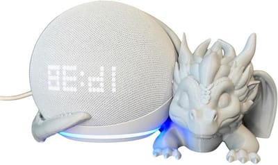 Dragon Speaker Holder - Smart Speaker Base - Muziek Luisteren - 3D Geprint Ontwerp
