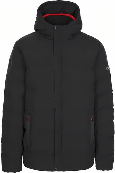 Trespass-jas Habbton - Casual herenjas Zwart