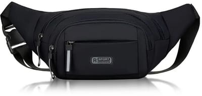 Bovista Heuptas - Heuptasje - Heuptasjes - Money Belt - Dames - Heren - Festival - Wandelen - Fanny Pack - Zwart