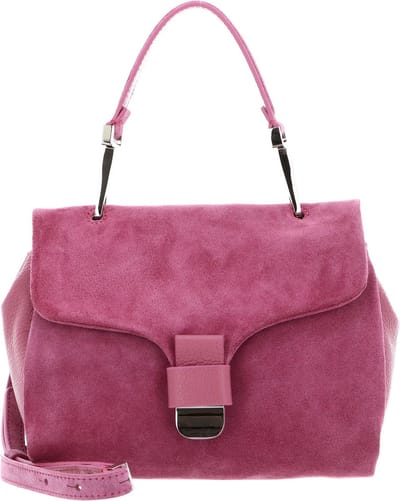 COCCINELLE Leren Handtas Schoudertas Coccinelle Neofirenze Sued Handbag Pulp Pink Paars