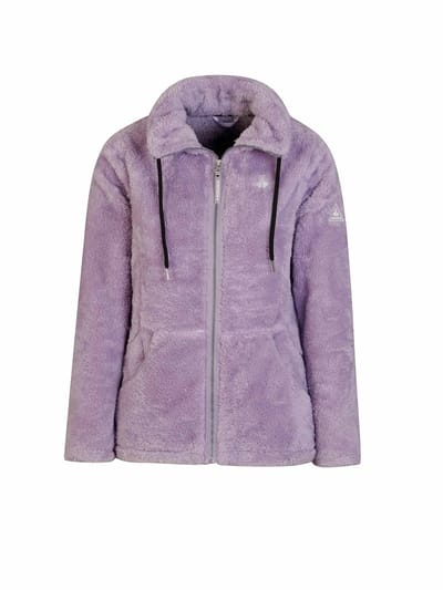 BJØRNSON Elin Coral Fleece Vest Dames 4 Seizoenen - Maat 40 - Lila