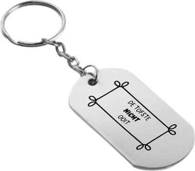 Akyol - de tofste nicht ooit sleutelhanger - Nicht - familie - cadeau - 54 x 29mm