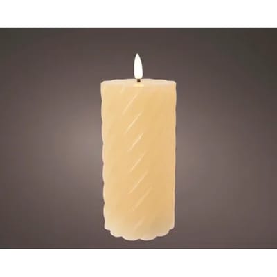 Led Kaars 15cm Parel