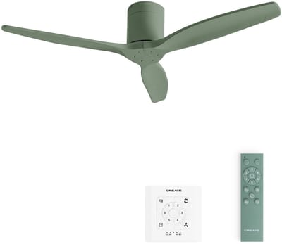 CREATE - Stille 40W plafondventilator met technische ABS bladen in verschillende maten - WIND CALM