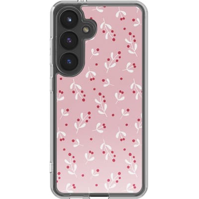 imoshion Hoesje - Geschikt voor Samsung Galaxy S24 - Design hoesje - Berries Blush
