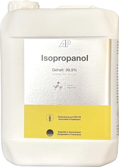 Isopropanol 99,9% - 5 Liter Zuiver Oplosmiddel, Reiniger en Ontvetter