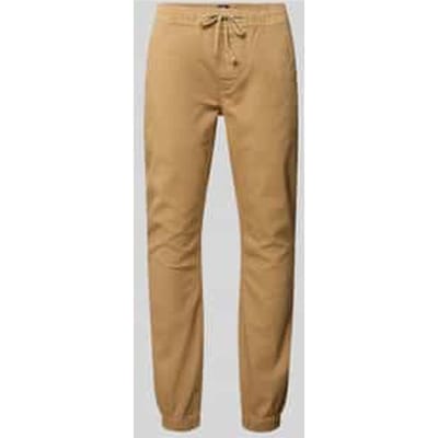 Slim fit chino van katoenmix