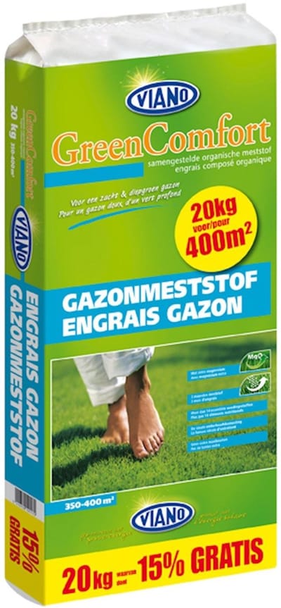 Gazonmeststof + Magnesium zak 17,5kg + 2,5kg Gratis NPK 9-3-3 (+3MgO)