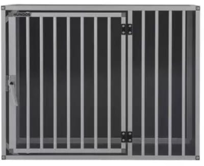Hondenbench Extreme - Hondenhok - Kennel voor Hond - Stevige kwaliteit Aluminium - Model DL - Maat M - 3 Dichte wanden - 91 x 60 x 71 cm