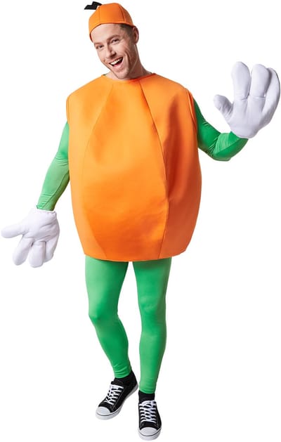 dressforfun - Kostuum sinaasappel L - verkleedkleding kostuum halloween verkleden feestkleding carnavalskleding carnaval feestkledij partykleding - 301635