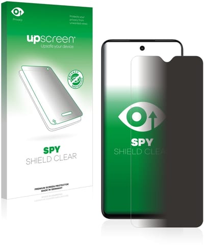 upscreen - privacy screenprotector voor ZTE Blade V30 Vita - Folie Beschermfolie Blauwlichtfilter
