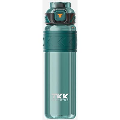 TKK 600/800/1000ml Fitness Activiteiten Waterfles Tritan BPA-vrij Rietje Draagbaar Lekvrij Polymeer Drinkgerei Buiten Fitness Ket Praktisch Gebruik 600ml