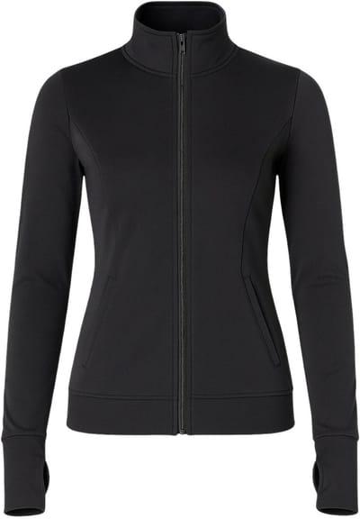 Dansvest met Rits en Duimgaten - Zwart - Dames & Meisjes - Maat 128-134 (8)