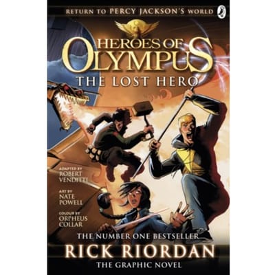 The Lost Hero: The Graphic Novel (Heroes Of Olympus Book 1) - Heroes Of Olympus Graphic Novels - Rick Riordan