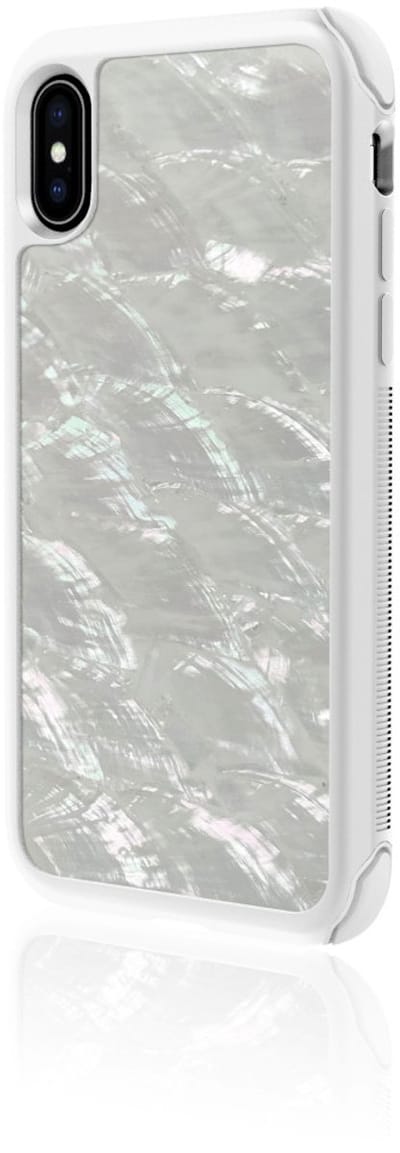 Hama Tough Pearl mobiele telefoon behuizingen 14,7 cm (5.8") Hoes Parel, Wit