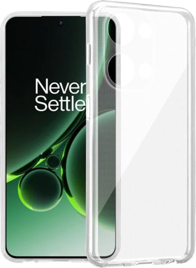 Cadorabo Hoesje geschikt voor OnePlus Nord 3 5G in VOLLEDIG TRANSPARANT - Beschermhoes gemaakt van flexibel TPU Silicone Case Cover
