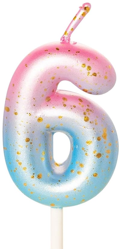 Dailygoods - Cijferkaars roze blauw, verjaardagskaarsen voor taart, gelukkige verjaardagskaarsen verjaardagstaarten, taarttopper voor kinderen, jongens, verjaardag, bruiloft, bedrijf, jubileum, taartdecoraties