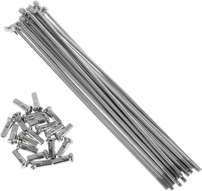 Spaken set voor fietsvelgen, 13G, 143 mm, roestvrij staal, duurzame fietsonderdelen, vervangingsspaken, fietsaccessoires