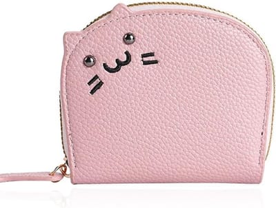 Schattige Kat Handtas, Kleine Dameshandtas van PU Leer, Ideale Tas voor Vrouwen en Kinderen met Rits