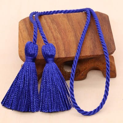 2-10 stuks 54 cm lang touw dubbele franje kwasten handgemaakte zijden bladwijzer kwast voor gordijn decoratie DIY knutsel naai benodigdheden 5Pcs