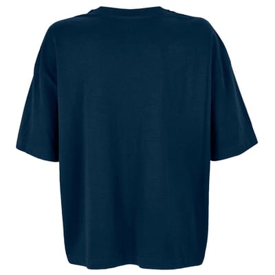 SOLS Dames/Dames Boxy Organic Oversized T-shirt (Franse marine)