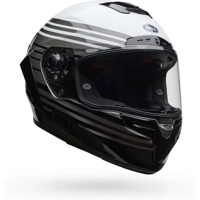 Bell Race Star DLX RSD Dash Carbon Zwart Wit Grijs Integraalhelm - Helm
