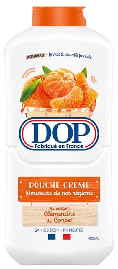 Dop Douceurs de Nos Régions Douche Crème Clémentine de Corse 480 ml