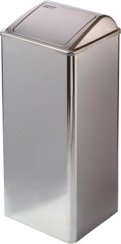 Mediclinics | Afvalbak | Gesloten | Hoogglans | Inhoud: 80 liter
