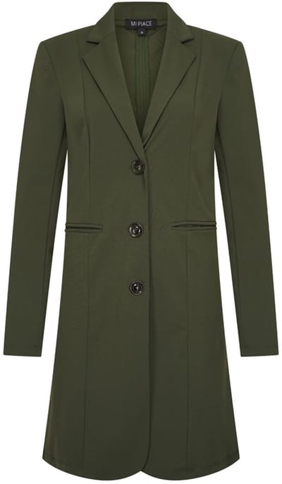 MI PIACE - Travel Lange Blazer Uni 2132 Deep Dephts - Maat : L