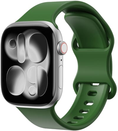 SBG Siliconen Bandje Geschikt voor Apple Watch Ultra | 49MM | Sport Horlogeband Alfalfa