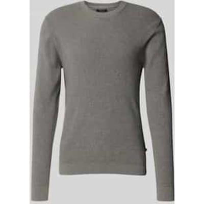 Gebreide pullover met ronde hals, model 'lagoon'