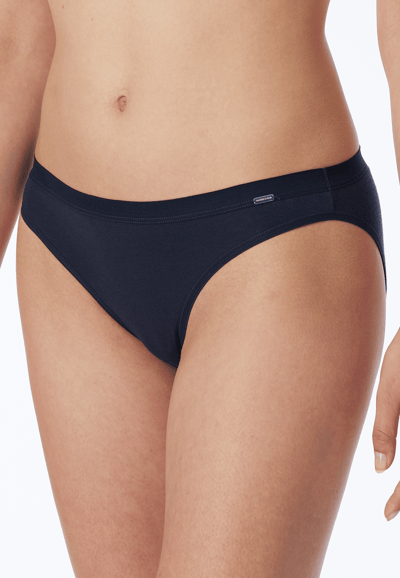 Schiesser Minislip - Naturschönheit Dames Onderbroek - nachtblauw