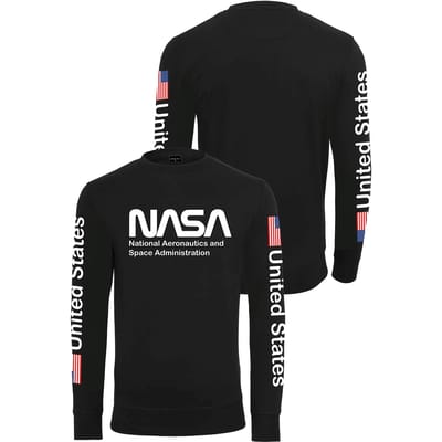 Mister Tee NASA - NASA US Sweater/trui - XS - Zwart