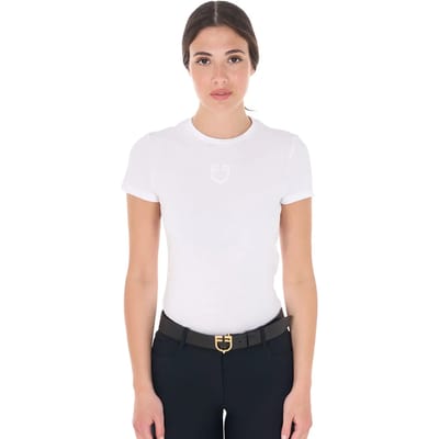 Katoenen dames-T-shirt Equestro Institutional