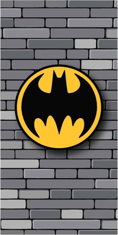 Batman - Badhanddoek - 140 x 70 centimeter - Handdoek - Bat-Man - Strandlaken - Sneldrogend