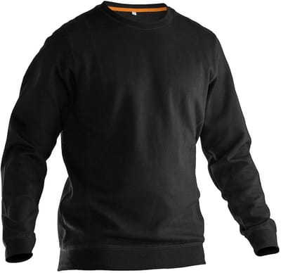 Jobman 5402 Roundneck Sweatshirt 65540220 - Zwart - XS