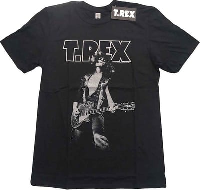 T. Rex - Glam Heren T-shirt - S - Zwart