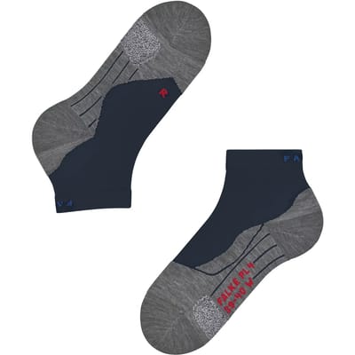FALKE PL4 Short anti-blaar katoen functioneel materiaal paddelsokken dames blauw - maat 39-40
